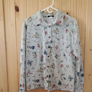 Vintage Tapestry Floral Shirt